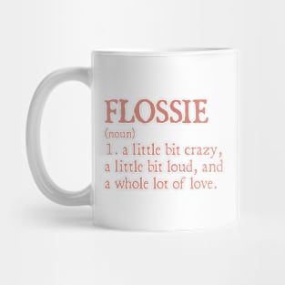 Flossie Girl Name Definition Mug